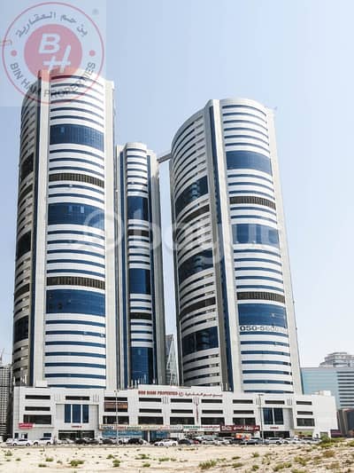 2 Schlafzimmer Wohnung zum zur Miete in Al Taawun, Sharjah - Wohnung in Al Taawun，Bin Ham Towers, 2 schlafzimmer, 61999 AED - 15980267