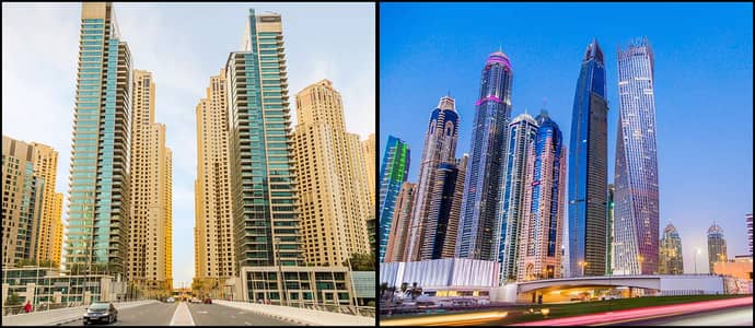 Living in Dubai Marina vs JBR: A Comparison