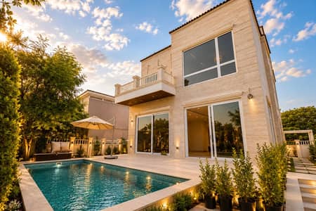 5 Bedroom Villa for Rent in The Villa, Dubai - Exclusive | Brand New | Basement | Full Park View