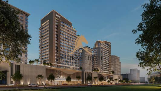 Shop para en Venta en Al Jaddaf, Dubai - 360-JDF05-HL-IMG_Back Evening View. jpg