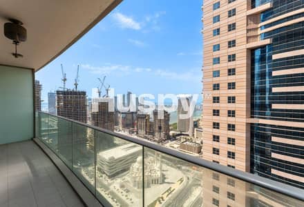 1 Bedroom Flat for Rent in Dubai Marina, Dubai - Partial Palm Sea View | Chiller Free | Vacant