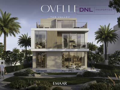 5 Bedroom Villa for Sale in The Valley by Emaar, Dubai - Private Pool & Garden | Single Row Villa