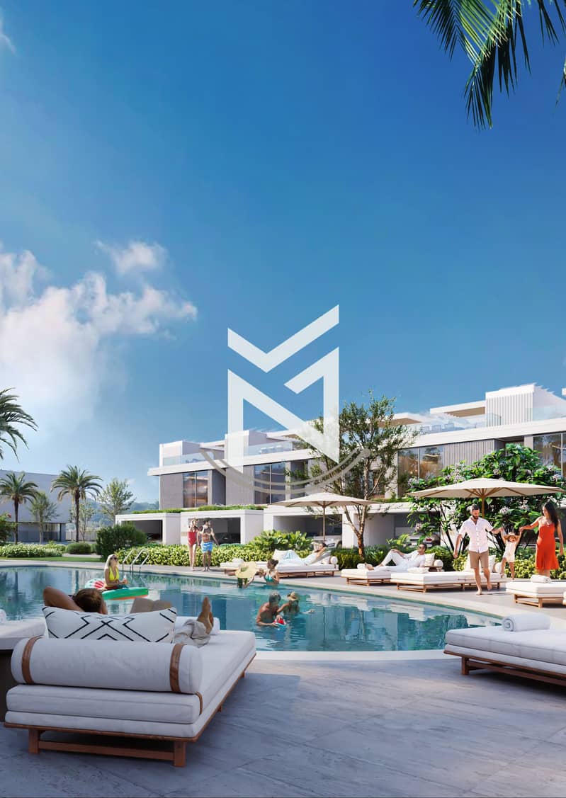 3 Aila_Homes_03_Pool_and_Townhouses_Render. jpg