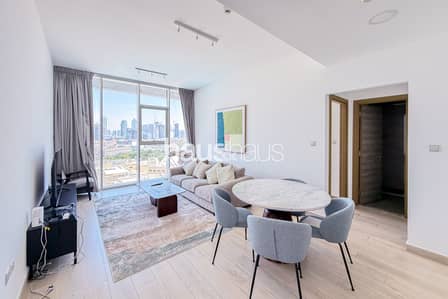 1 Bedroom Flat for Rent in Jumeirah Village Circle (JVC), Dubai - Fully furnished | High floor | Vacant | JVC view