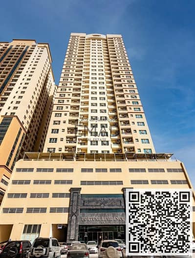 1 Schlafzimmer Wohnung zum zur Miete in Emirates City, Ajman - FORTUNE RESIDENCY. jpg