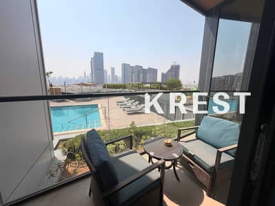 1 Bedroom Flat for Rent in Sobha Hartland, Dubai - Fully Furnishes | Pool View | Spacious Layout 1 Bedroom Flat for Rent in Sobha Hartland, Dubai - Fully Furnishes | Pool View | Spacious Layout