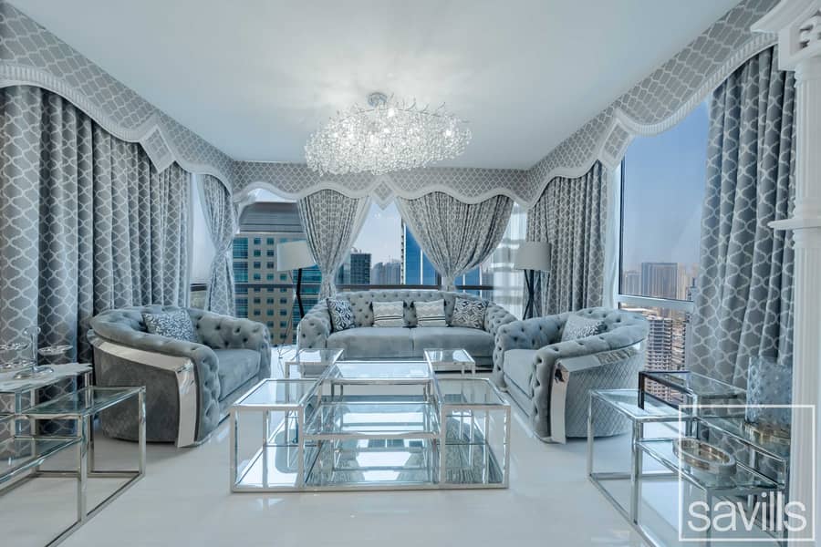 Furnished | 5 Bedrooms | JLT Penthouse Furnished | 5 Bedrooms | JLT Penthouse