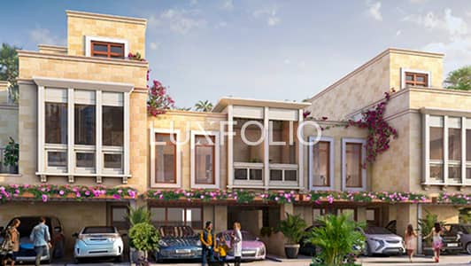 4 Bedroom Townhouse for Sale in DAMAC Lagoons, Dubai - Close to handover | Single Row 4 Bedroom Townhouse for Sale in DAMAC Lagoons, Dubai - Close to handover | Single Row