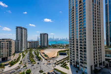 1 Bedroom Flat for Rent in Dubai Creek Harbour, Dubai - Mid Floor | Creek & Burj Views | Ready to Move-in 1 Bedroom Flat for Rent in Dubai Creek Harbour, Dubai - Mid Floor | Creek & Burj Views | Ready to Move-in