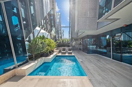 3 Bedroom Apartment for Rent in Business Bay, Dubai - Fully Furnished | Private Pool | Private Elevator