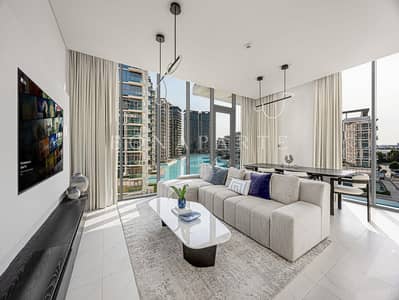 2 Bedroom Apartment for Rent in Mohammed Bin Rashid City (MBR City), Dubai - Furnished | Corner Unit | Lagoon and Burj View 2 Bedroom Apartment for Rent in Mohammed Bin Rashid City (MBR City), Dubai - Furnished | Corner Unit | Lagoon and Burj View