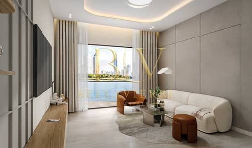 2 Schlafzimmer Wohnung zum zum Verkauf in Dubai Islands, Dubai - Living Room 2. jpg 2 Schlafzimmer Wohnung zum zum Verkauf in Dubai Islands, Dubai - Living Room 2. jpg