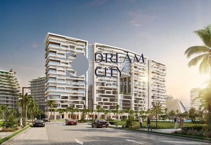 1 Bedroom Apartment for Sale in Dubai South, Dubai - Dubai South_Azizi Venice_B 001_Front Sreet View Day_03. jpg 1 Bedroom Apartment for Sale in Dubai South, Dubai - Dubai South_Azizi Venice_B 001_Front Sreet View Day_03. jpg