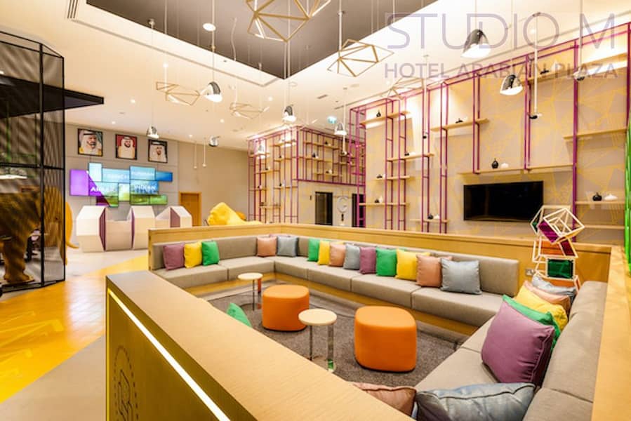7 Studio M Arabian Plaza - Lobby. jpg