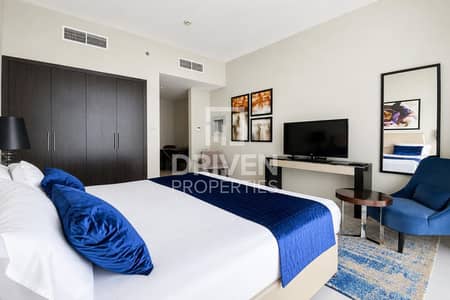 Studio for Rent in DAMAC Hills, Dubai - Golf Course View | Big Layout | Fully Furnished
