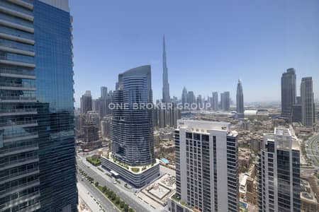 Office for Rent in Business Bay, Dubai - High Floor | Fully Fitted | Burj View