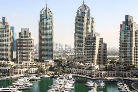 فلیٹ 3 غرف نوم للايجار في دبي مارينا، دبي - شقة في برج المارينا،دبي مارينا 3 غرف 180000 درهم - 16001135