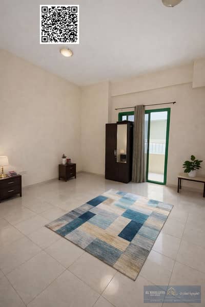 Estudio para en Alquiler en Al Amerah, Ajman - Modern room with clean, neutral tones. png