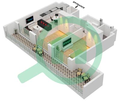 Vincitore Benessere - 2 Bedroom Apartment Type/unit 3 / UNIT 1 FLOOR 3-6 Floor plan Vincitore Benessere - 2 Bedroom Apartment Type/unit 3 / UNIT 1 FLOOR 3-6 Floor plan