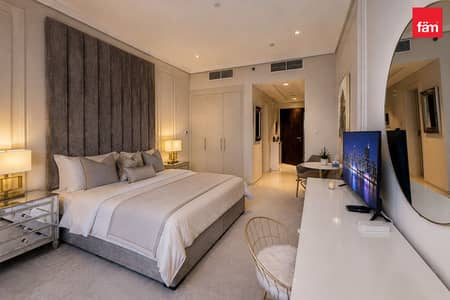 Studio for Rent in DAMAC Hills, Dubai - Flexible Checks | Gof Course View | Luxury Furnish
