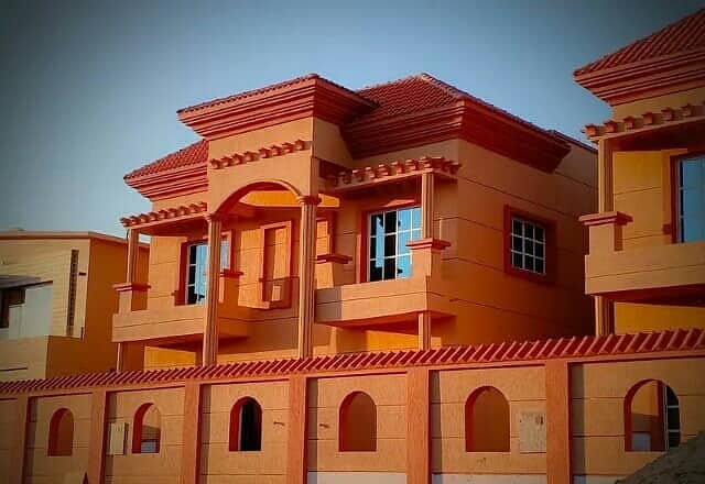 Modern design villa at a great price, close to all services, the finest areas of Ajman, freehold for all nationalities