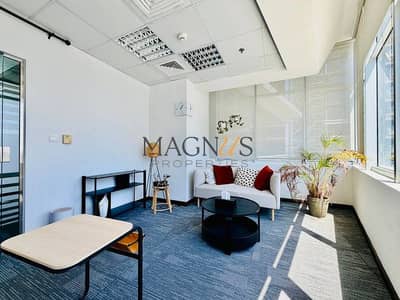 Office for Rent in Jumeirah Lake Towers (JLT), Dubai - FURNISHED | 3 GLASS PARTITIONS | NO PARKING Office for Rent in Jumeirah Lake Towers (JLT), Dubai - FURNISHED | 3 GLASS PARTITIONS | NO PARKING