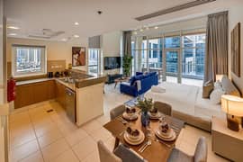 Spacious Studio | Fully Furnished | Large Layout | Balcony | Canal View