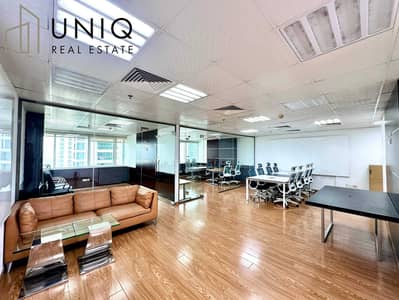 Office for Rent in Jumeirah Lake Towers (JLT), Dubai - Office | Ready to Move in | Semi Furnished