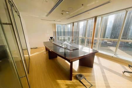Office for Rent in Jumeirah Lake Towers (JLT), Dubai - Vacant | Fitted & Furnished | w/ Pantry & WC Office for Rent in Jumeirah Lake Towers (JLT), Dubai - Vacant | Fitted & Furnished | w/ Pantry & WC