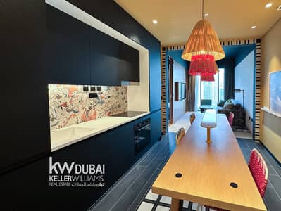 1 Bedroom Flat for Rent in Business Bay, Dubai - Burj Khalif View | Furnished | 4 Cheques | Vacant 1 Bedroom Flat for Rent in Business Bay, Dubai - Burj Khalif View | Furnished | 4 Cheques | Vacant