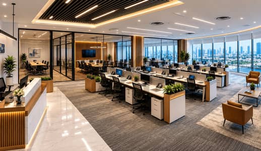 Office for Rent in Dubai Internet City, Dubai - Sea View | Fully Furnished | Prime Media City Office Office for Rent in Dubai Internet City, Dubai - Sea View | Fully Furnished | Prime Media City Office