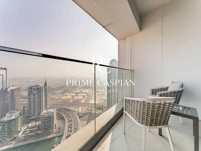 1 Bedroom Apartment for Rent in Jumeirah Beach Residence (JBR), Dubai - FULLY FURNISHED | MARINA VIEW | UPGRADED INTERIOR