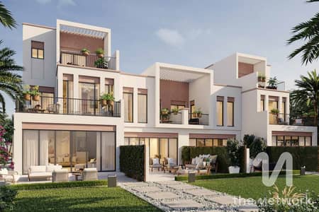 5 Schlafzimmer Townhouse zum zum Verkauf in DAMAC Lagoons, Dubai - Reihenhaus in DAMAC Lagoons，Costa Brava, 5 schlafzimmer, 4300000 AED - 16017326