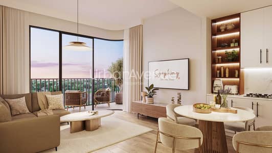 شقة 3 غرف نوم للبيع في تاون سكوير، دبي - Symphony_interior_9_Living_Kitchen_v9 edit-3. jpg شقة 3 غرف نوم للبيع في تاون سكوير، دبي - Symphony_interior_9_Living_Kitchen_v9 edit-3. jpg