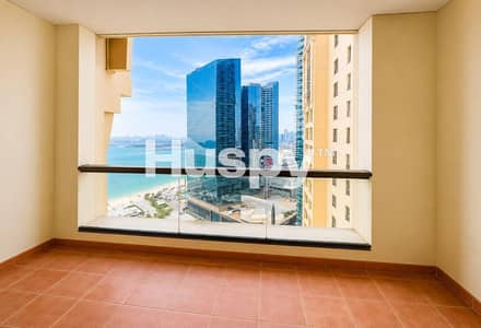 2 Bedroom Apartment for Sale in Jumeirah Beach Residence (JBR), Dubai - Sea View | Vacant | High Floor