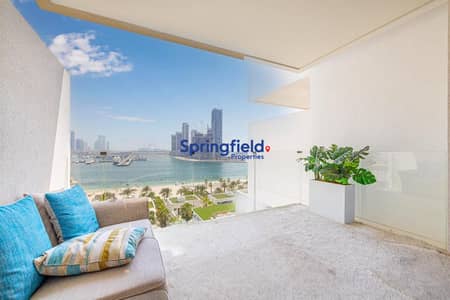 2 Bedroom Flat for Rent in Palm Jumeirah, Dubai - High Floor Fully Furnished Sea View Beach Access 2 Bedroom Flat for Rent in Palm Jumeirah, Dubai - High Floor Fully Furnished Sea View Beach Access