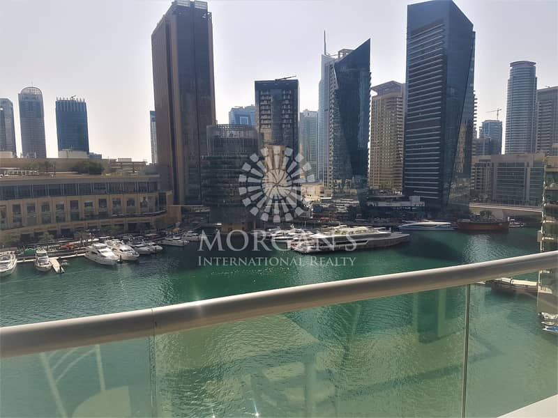 Furnished 1BR| Stunning Marina View| Low floor