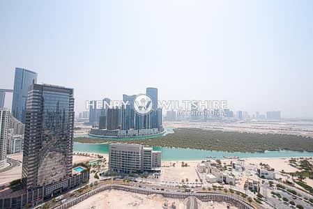 3 Bedroom Apartment for Rent in Al Reem Island, Abu Dhabi - Vacant | 3 bed with maids room | 2 payments