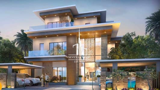 Townhouse de 5 chambres à à vendre à DAMAC Lagoons, Dubai - Maison de ville à DAMAC Lagoons，Portofino, 5 chambres, 4000000 AED - 16027807
