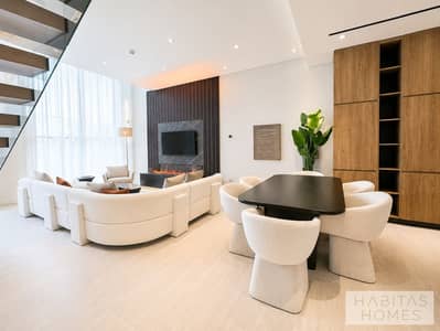 3 Bedroom Townhouse for Rent in Jumeirah Village Circle (JVC), Dubai - Luxury G+2 | Italian Furnished | Park Facing