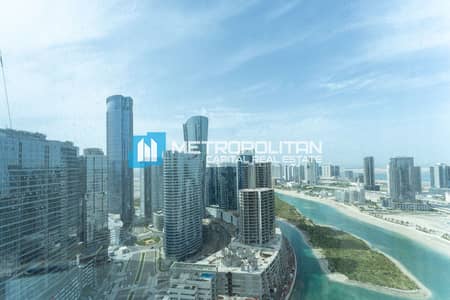 3 Bedroom Flat for Sale in Al Reem Island, Abu Dhabi - 3 BR W\ Maid's | Rented Till July | City View 3 Bedroom Flat for Sale in Al Reem Island, Abu Dhabi - 3 BR W\ Maid's | Rented Till July | City View