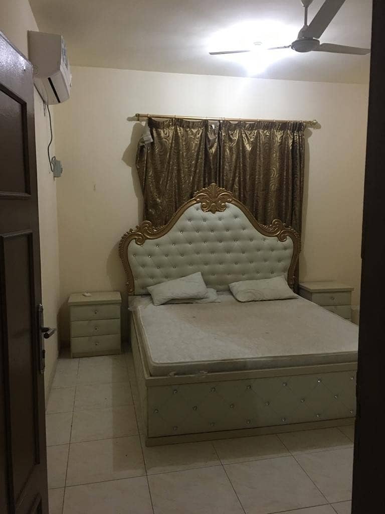 BEST DEAL - MONTHLY BASIS - FULLY FURNISHED 1 BEDROOM HALL WITH BALCONY AND TV