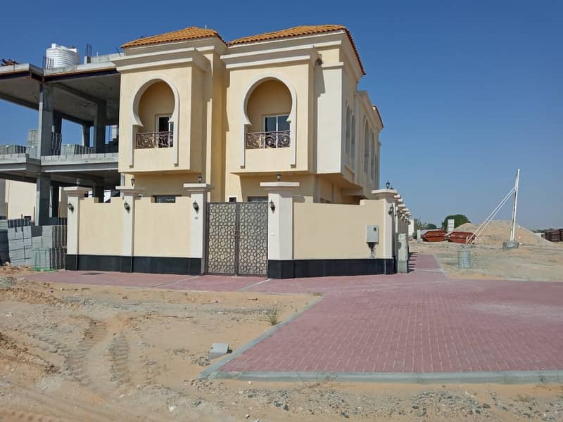 Owns a villa with bank financing in the emirate of Ajman in Al Helio 1 area