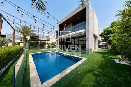 5 Bedroom Villa for Rent in DAMAC Hills, Dubai - Vacant | FANDI Style | Full Golf and Lake Views