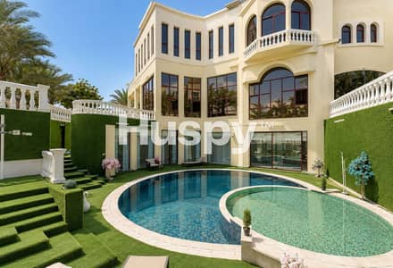 8 Bedroom Villa for Rent in Emirates Hills, Dubai - Vacant | Lake View | Private Spa