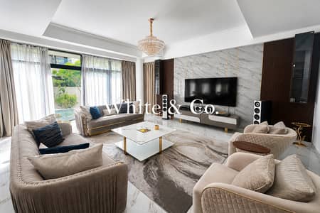 5 Bedroom Villa for Rent in DAMAC Hills, Dubai - Big Layout | Home Cinema | Semi Furnished 5 Bedroom Villa for Rent in DAMAC Hills, Dubai - Big Layout | Home Cinema | Semi Furnished
