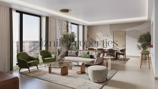 1 Bedroom Flat for Sale in Dubai Land Residence Complex (DLRC), Dubai - Living_room. jpg