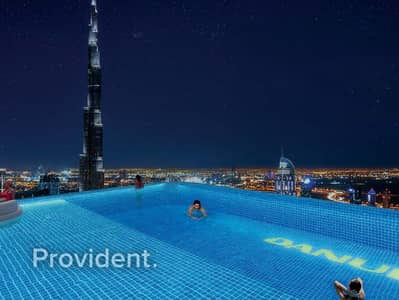 2 Bedroom Flat for Sale in Business Bay, Dubai - Luxurious | Burj Khalifa View | Private Pool