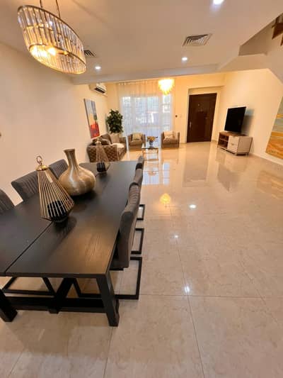 4 Bedroom Townhouse for Rent in Jumeirah Village Circle (JVC), Dubai - Fully Furnished | Near to Exit | Staff Allowed