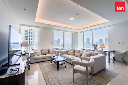 2 Bedroom Apartment for Rent in Dubai Harbour, Dubai - Largest Layout | Private Beach | Full Marina Views 2 Bedroom Apartment for Rent in Dubai Harbour, Dubai - Largest Layout | Private Beach | Full Marina Views